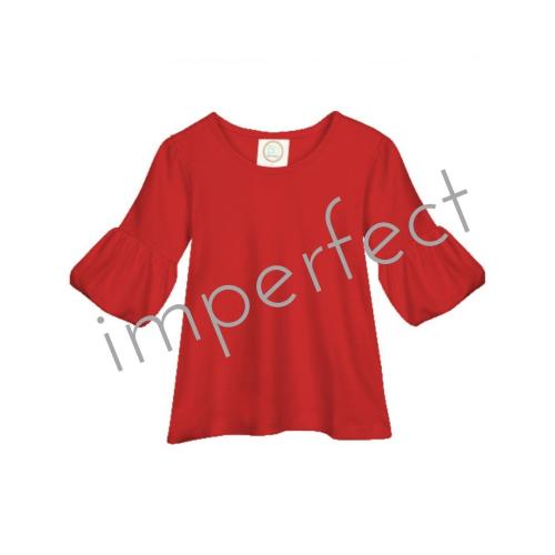 IMPERFECT Blank Girl's 3/4 Bubble Sleeve Tunic